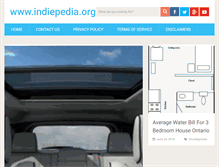 Tablet Screenshot of indiepedia.org